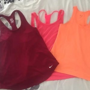 ❌SOLD❌ Nike tank top bundle